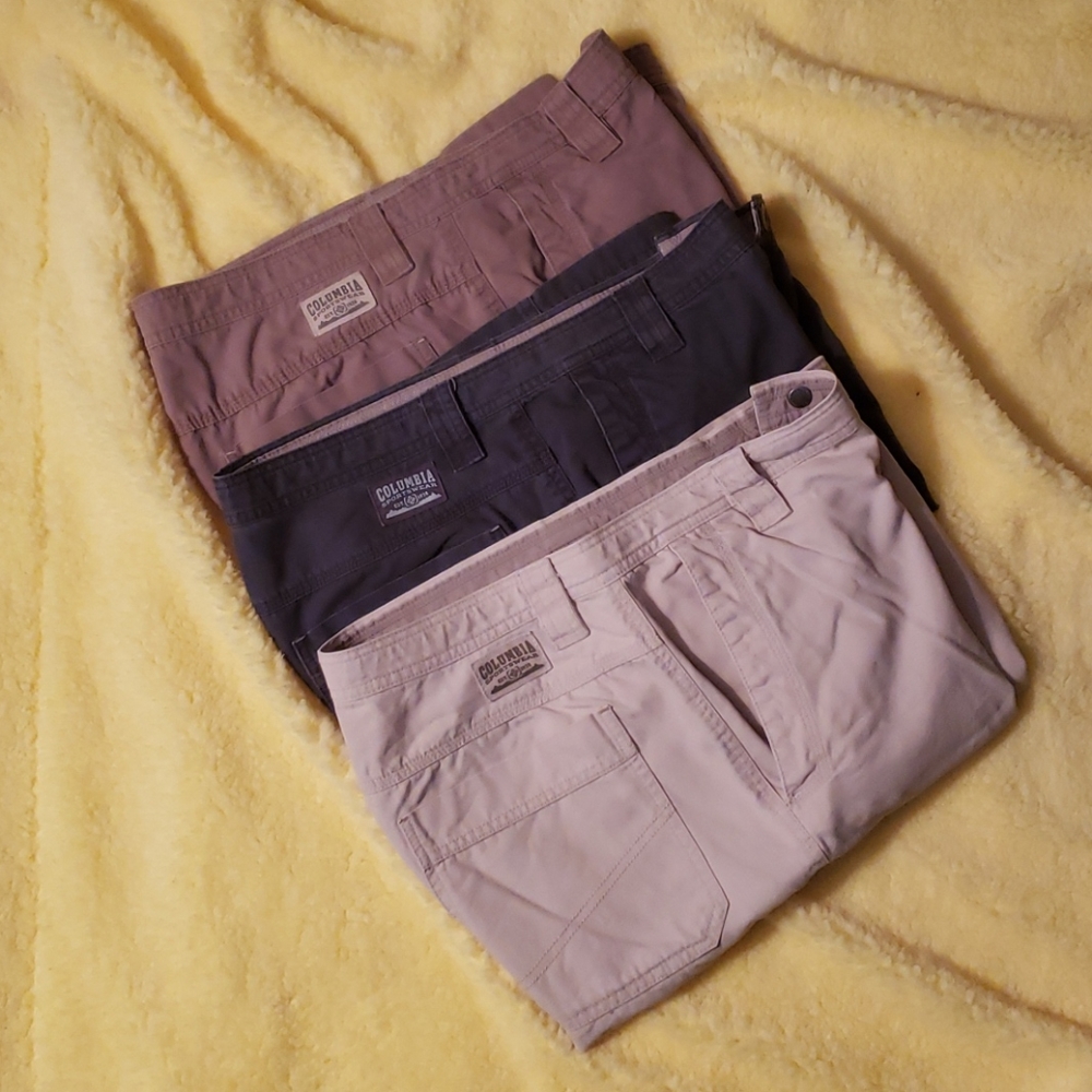 Columbia short lot of 3